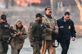 Венесуэла-США. Мадуро в наручниках доставили в суд – он не признал себя виновным. По улицам Каракаса протащили памятник другу Лукашенко